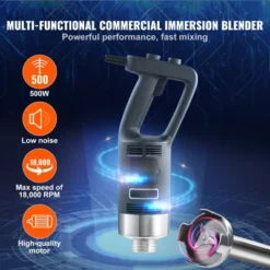 VEVOR Commercial Immersion Blender, 500 Watt Heavy Duty Hand Mixer, Variable Speed Kitchen Stick Mixer With 304 Stainless Steel Blade 11 VEVOR Commercial Immersion Blender, 500 Watt Heavy Duty Hand Mixer, Variable Speed Kitchen Stick Mixer With 304 Stainless Steel Blade -Target KitchenAid GUEST 183e162f b531 41c6 8627 b8412438ca46