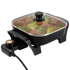 MegaChef 8" Electric Skillet With Copper Coating -Target KitchenAid GUEST 184d7297 fbbb 4dd7 8eaa 88ec903b6110