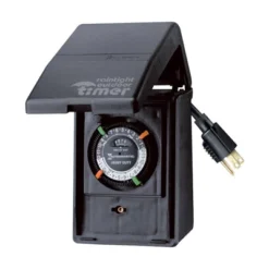 Intermatic - Outdoor - Heavy Duty Timer - 120 V - Black
