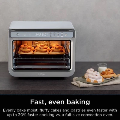 Ninja Prestige Smart XL Air Fryer And Countertop Oven DT501: Stainless Steel Toaster Oven, 1800W, Includes Air Fry Basket 5 Ninja Prestige Smart XL Air Fryer And Countertop Oven DT501: Stainless Steel Toaster Oven, 1800W, Includes Air Fry Basket - Image 3