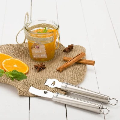 Westmark Zester With Integrated Fluting Knife – High-Quality Stainless Steel Citrus Zester 4 Westmark Zester With Integrated Fluting Knife – High-Quality Stainless Steel Citrus Zester - Image 2