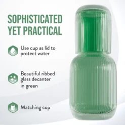 American Atelier Bedside 28 Oz Water Carafe With Tumbler/Lid - Green 12 American Atelier Bedside 28 Oz Water Carafe With Tumbler/Lid - Green -Target KitchenAid GUEST 18e4bc90 6337 4d7b baab 045a8f540017