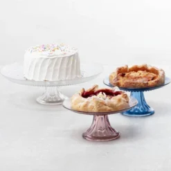 Fortessa Tableware Solutions 8.5" Jupiter Cornflower Cake Stand And Dome Set -Target KitchenAid GUEST 19061c4c 1bd0 483c 99ea ee634398fe1c