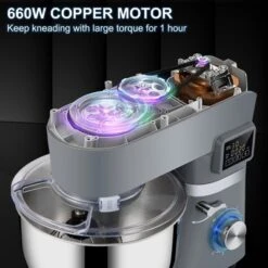 VEVOR 5 IN 1 Stand Mixer, 660W Tilt-Head Multifunctional Electric Mixer With 6 Speeds LCD Screen Timing, 7.4 Qt Stainless Bowl, Dough Hook -Target KitchenAid GUEST 1a72cd0e f07a 4bfb a00d 6ecd25610154