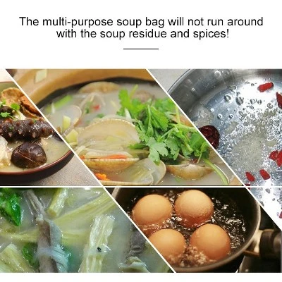 10pcs / Pack 20x25cm Soup Gauze Filter Bag Kitchen Utensils Soup Residue Isolation Bag 10 10pcs / Pack 20x25cm Soup Gauze Filter Bag Kitchen Utensils Soup Residue Isolation Bag - Image 8