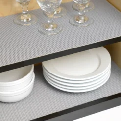 Con-Tact Brand Excel Grip Non-Adhesive Shelf Liner - Alloy Gray (12"x10'): Drawer & Cabinet Liners, Kitchen Storage -Target KitchenAid GUEST 1bd4776d 0765 4bf5 80e8 3a09fa982e93