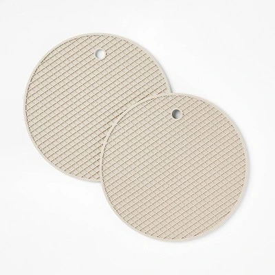 2pk Silicone Trivet - Figmint™ 6 2pk Silicone Trivet - Figmint™ - Image 4