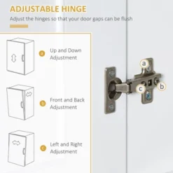 Yukimo 30" White Modern Kitchen Pantry Cabinet With 4 Doors, Drawer And Adjustable Shelves, Freestanding Storage For Dining Room & Living Room -Target KitchenAid GUEST 1c01972c b326 4782 85a7 d752d88b4561