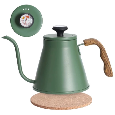 Itopfox Gooseneck Kettle With Thermometer For Pour Over Coffee & Tea Stainless Steel Durable 3-Layer Base Precision Spout, All Stove Tops Compatible 9 Itopfox Gooseneck Kettle With Thermometer For Pour Over Coffee & Tea Stainless Steel Durable 3-Layer Base Precision Spout, All Stove Tops Compatible - Image 7