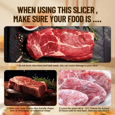 Blade Family Restaurant Manual Meat Slicer, Portable Frozen Meat Slicer, Stainless Steel Vegetable Slicer, Beef And Lamb Roll Slicer 6 Blade Family Restaurant Manual Meat Slicer, Portable Frozen Meat Slicer, Stainless Steel Vegetable Slicer, Beef And Lamb Roll Slicer - Image 4