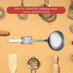 Farberware Professional Skimmer, 14" Stainless Steel - Durable Rust-Resistant Construction, Dishwasher Safe Kitchen Tool - Hanging Loop -Target KitchenAid GUEST 1c8d2117 abcf 4374 87d5 3ed727120eb1