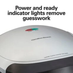 Hamilton Beach Indoor Grill Black And Stainless Steel 25371: Nonstick Surface, 1200W, Hand Wash, BBQ Cooking, 1-Year Warranty -Target KitchenAid GUEST 1c97882c ce00 4eb2 81dc b3bb1d4316dd