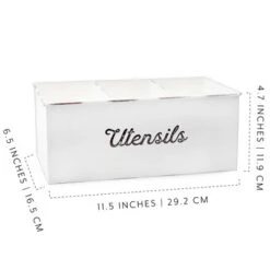 AuldHome Design Large Enamelware Utensil Holder, White Farmhouse Cooking Caddy Or Spoons/Forks/Knives Storage For Countertop And Table 11 AuldHome Design Large Enamelware Utensil Holder, White Farmhouse Cooking Caddy Or Spoons/Forks/Knives Storage For Countertop And Table -Target KitchenAid GUEST 1d068f18 aad0 496a ae70 aec234578aca