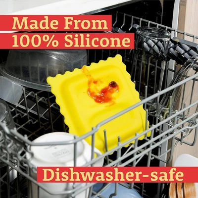 Impresa Large 6.5" Ravioli Spoon Rest-Countertop Kitchen Utensil Holder 5 Impresa Large 6.5" Ravioli Spoon Rest-Countertop Kitchen Utensil Holder - Image 3