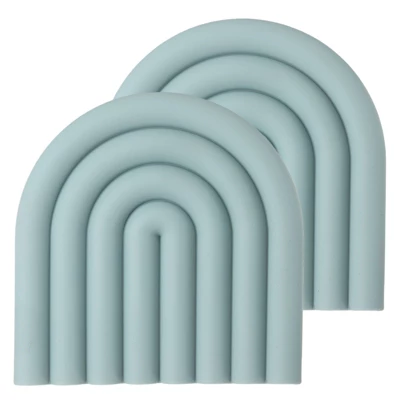 Unique Bargains U-shaped Heat Resistant Non-Slip Silicone Trivet Mat For Pots Coasters 2 Pcs 12 Unique Bargains U-shaped Heat Resistant Non-Slip Silicone Trivet Mat For Pots Coasters 2 Pcs - Image 10