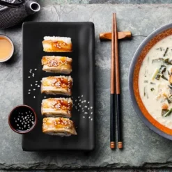 Unique Bargains Rectangle Shaped Dinnerware Sushi Serving Dish Plate Black -Target KitchenAid GUEST 1d3062a4 8f1e 4e8d b8a5 b09e36ee3a47