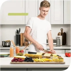 Srenta Clear Cracker Tray For Serving, Set Of Rectangular Cracker Holder For Serving Trays, Acrylic Food Display Cracker Serving Stand For Home -Target KitchenAid GUEST 1d401630 d0c5 4c40 bf40 0548e8a853fe