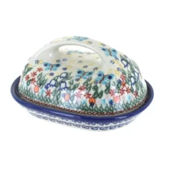 Blue Rose Polish Pottery 331 Vena Butter Dish -Target KitchenAid GUEST 1d53b3d3 69a1 44f7 a534 b15aa4eb0dce