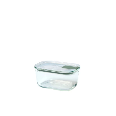 MEPAL 15oz Easyclip Rectangular Glass Storage Box With Lid Nordic Sage 7 MEPAL 15oz Easyclip Rectangular Glass Storage Box With Lid Nordic Sage - Image 5