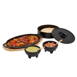 Infuse 8pc Fajita Set: Cast Iron Cookware, Gas & Induction Compatible, Includes Storage Containers & Spoon 19 Infuse 8pc Fajita Set: Cast Iron Cookware, Gas & Induction Compatible, Includes Storage Containers & Spoon -Target KitchenAid GUEST 1e270551 ca82 4b5f b06d 0a43c727a96e