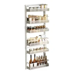 Adjustable Over The Door Organizer, 6-Tier Metal Hanging Door Organizer, Metal Spice Rack Shelves Door Wall Mounted 13 Adjustable Over The Door Organizer, 6-Tier Metal Hanging Door Organizer, Metal Spice Rack Shelves Door Wall Mounted -Target KitchenAid GUEST 1e3d1a1f 6828 426c ab05 03e48041b067
