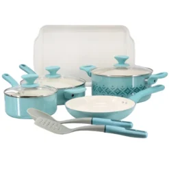 Spice By Tia Mowry 10 Piece Ceramic Nonstick Aluminum Cookware Set -Target KitchenAid GUEST 1e44d9c0 756a 4ff2 ab19 4c55ae82b9a2