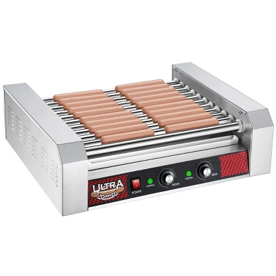 Great Northern Popcorn 11 Roller Hot Dog Machine Electric Countertop Cooker With Drip Tray & Dual Zones 8 Great Northern Popcorn 11 Roller Hot Dog Machine Electric Countertop Cooker With Drip Tray & Dual Zones - Image 6