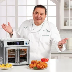 Emeril Lagasse Extra Large French Door Air Fryer Toaster Oven Combo, 25 Cooking Functions W/ Digital Controls, 7 Accessories, Stainless Steel Finish 15 Emeril Lagasse Extra Large French Door Air Fryer Toaster Oven Combo, 25 Cooking Functions W/ Digital Controls, 7 Accessories, Stainless Steel Finish -Target KitchenAid GUEST 1e53fd41 43e1 487f 83f5 da5a906040ae