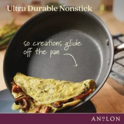 Anolon Advanced Home 12" Hard-Anodized Nonstick Deep Frying Pan With Lid Bronze -Target KitchenAid GUEST 1e6a311b 03c2 468d a24e 243c70e75dbe