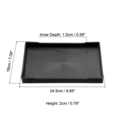 Unique Bargains Plastic Fast Food Multi-Purpose Serving Tray