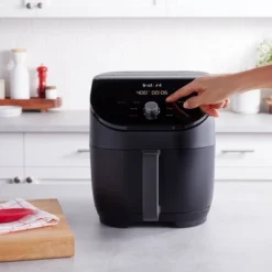 Instant Pot Vortex 6qt Slim Space-Saving 5-in-1 Air Fryer Black: Instant Pot, Aluminum, Dishwasher-Safe, 1700W, 1-Year Warranty -Target KitchenAid GUEST 1f02d20e 988d 4e0c b518 8f9c6277b8ca