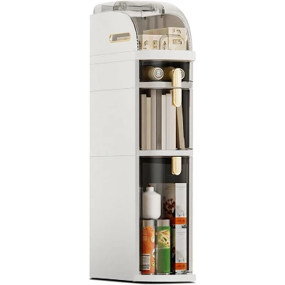 Acekool 4-Tier Slim Plastic Storage Cabinet With Drawers – Space-Saving Waterproof Organizer For Bathroom, Kitchen & Laundry 10 Acekool 4-Tier Slim Plastic Storage Cabinet With Drawers – Space-Saving Waterproof Organizer For Bathroom, Kitchen & Laundry - Image 8