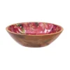 Gallerie II Poinsettia Moments Mango Wood Bowl -Target KitchenAid GUEST 1f83a014 f611 47ef 852c 4ae24415eceb