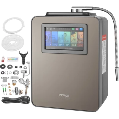 VEVOR Alkaline Water Ionizer Machine, PH 2.5-11.2 Alkaline Acidic Hydrogen Water Purifier, 6 Water Settings Home Filtration System, Up To -850mV ORP 10 VEVOR Alkaline Water Ionizer Machine, PH 2.5-11.2 Alkaline Acidic Hydrogen Water Purifier, 6 Water Settings Home Filtration System, Up To -850mV ORP - Image 8