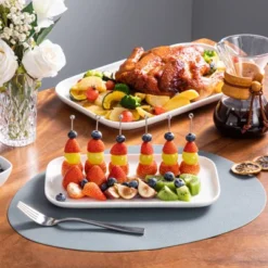 Vancasso 3 Pieces Of Rectangular Plate, White Set, Porcelain Plate Set Of Different Size -Target KitchenAid GUEST 1fa4b76b 3776 4932 b41c 9a19592b2dc2