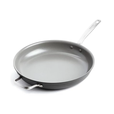 GreenPan Chatham 13" Hard Anodized Healthy Ceramic Nonstick Fry Pan With Helper Handle 8 GreenPan Chatham 13" Hard Anodized Healthy Ceramic Nonstick Fry Pan With Helper Handle - Image 6
