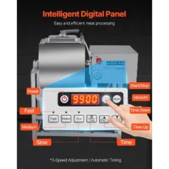 VEVOR Commercial Meat Tumbler Marinator, 40L Vacuum Tumbler Marinating Machine With Bidirectional Rotation And 3-Speed, Silver -Target KitchenAid GUEST 20305a35 99bc 4771 ad38 9ed200caac94