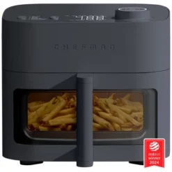 Chefman Crispinator 8-Quart Air Fryer With Powerful, Whisper-Quiet DC Motor & 450°F Max Temp -Target KitchenAid GUEST 2063f1f4 de14 41dd 88c6 d650e69184e3