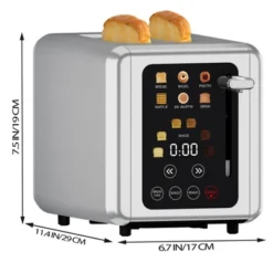 WHALL ULTRA 2 Slice Toaster, Touchscreen Toaster 2 Slice, Bagel Toaster, Extra Wide Slot Toaster 13 WHALL ULTRA 2 Slice Toaster, Touchscreen Toaster 2 Slice, Bagel Toaster, Extra Wide Slot Toaster -Target KitchenAid GUEST 2065b581 7c34 4be5 8f10 fde93c33e354