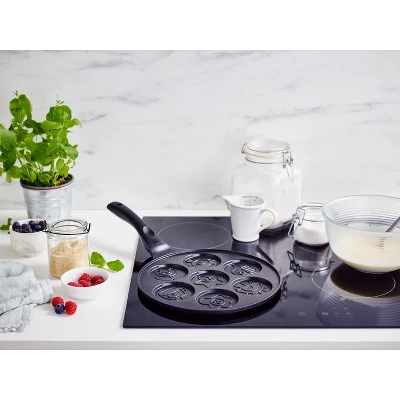 Kitchenfun Blini Nonstick Mini Pancake Crepe Maker - 7 Smiley Pancakes 10 Kitchenfun Blini Nonstick Mini Pancake Crepe Maker - 7 Smiley Pancakes - Image 8