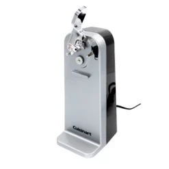 Cuisinart Deluxe Can Opener - Chrome - CCO-55: Electric Countertop, Freestanding, Magnet For Easy Lid Lift-Off