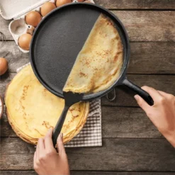 COMMERCIAL CHEF Pre-Seasoned Cast Iron 3-Piece Griddle Set, Black -Target KitchenAid GUEST 212d444f 1ead 4aa3 b9e1 8ead35f7b957