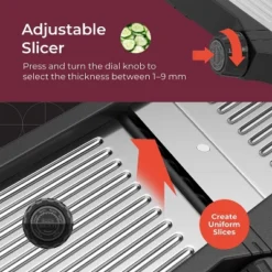 MuellerLiving Mandoline Slicer For Kitchen, Stainless Steel, Slice Or Julienne, Vegetable Chopper, Fruit Slicer -Target KitchenAid GUEST 21bcd9be 46ca 44b1 8041 52d47bcfd534