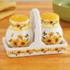 Collections Etc Hand-Painted Sunflower Salt & Pepper Shakers With Basket 2.25 X 2.25 X 2.75 -Target KitchenAid GUEST 221d6cdf 849a 4a80 b3dc 8ed374c6f230