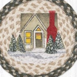 Earth Rugs Holiday Village Round Trivet – 10" Winter Town Scene Print On Braided Natural Jute Table Mat 6 Earth Rugs Holiday Village Round Trivet – 10" Winter Town Scene Print On Braided Natural Jute Table Mat -Target KitchenAid GUEST 22265f63 d310 47fe 80e1 ba16e1ce1632