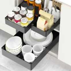 GustoWave Pull Out Cabinet Organizer, Pull Out Drawers For Cabinets, Slide Out Drawers, Under Sink Organizer Storage Basket, S+M+L -Target KitchenAid GUEST 225ecfff 2466 4cad 9054 3e77b99da17d