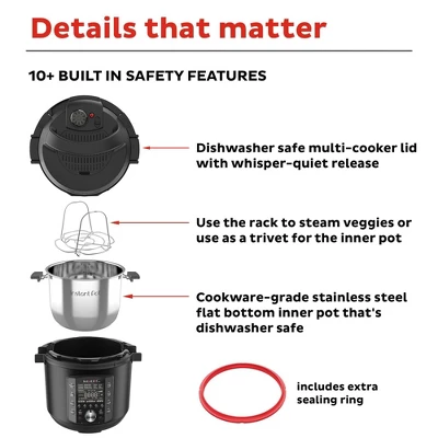 Instant Pot 6qt Pro Pressure Cooker 7 Instant Pot 6qt Pro Pressure Cooker - Image 5