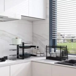 MaseiKar 8 Tier Pot And Pan Organizer Rack For Cabinet With 3 DIY Methods, Adjustable Organizer For Pots, Pans And Lids With Utensil Holders -Target KitchenAid GUEST 23328d81 60bc 485f a142 382a45f22d31