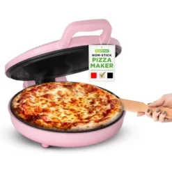 NutriChef 12'' Countertop Pizza Maker With Non-Stick Aluminum Plate (NCSW837PINK) - Pink 13 NutriChef 12'' Countertop Pizza Maker With Non-Stick Aluminum Plate (NCSW837PINK) - Pink -Target KitchenAid GUEST 2380c21d 9d7b 42d5 99c4 4f49e3a832f8