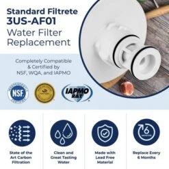 PURELINE 3US-AF01 Replacement Filter. Compatible With 3M® Filtrete 3US-AF01 Under Sink Water Filters (3 Pack) -Target KitchenAid GUEST 23eb7005 b07d 470c afc6 17ab94ecd049